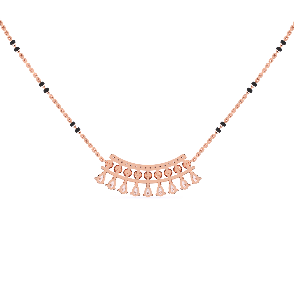 Stylish Cluster Lab Grown Mangalsutra